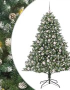 vidaXL С изкуствено коледно дърво Зелен 180 cm