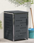 vidaXL Съхранение на контейнер for 1 Bin 240L Антрацит