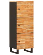 vidaXL Съхранителен висок шкаф Кафяво 40 x 33 x 110 см