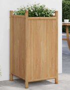 vidaXL Саксия 40x40x80 см бамбук