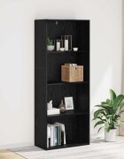 vidaXL Самостоятелен шкаф за книги 60 x 30 x 1515 см Черния дъб