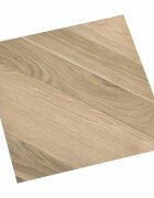 vidaXL Самозалепващи дъски за настилка Кафяви ивици 305 x 305 см