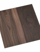 vidaXL Самозалепващи дъски за настилка Тъмен кафяв 305 x 305 см