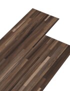 vidaXL Самозалепващи PVC дъски за под Кафяви ивици 305 x 61 см 28 бр.