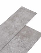 vidaXL Самозалепващи PVC дъски за под Земно сиво 305 x 61 см 28 бр.