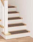 vidaXL Самозалепващи стъпаловидни постелки 15 бр. 65 x 21 x 4 cm