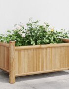 vidaXL Сандък 50x30x25 см бамбук