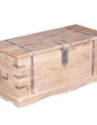 vidaXL Сандък за съхранение акациево дърво