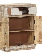 vidaXL Сайдборд 60x30x75 см мангово дърво масив