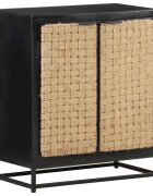 vidaXL Сайдборд 60x35x70 см мангово дърво масив