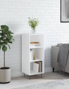 vidaXL Сайдборд бял 345x325x90 см инженерно дърво
