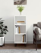 vidaXL Сайдборд бял 345x325x90 см инженерно дърво