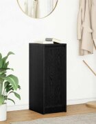 vidaXL Сайдборд Черен дъб 295x34x76 см инженерно дърво