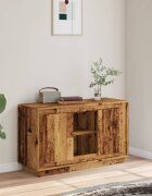 vidaXL Сайдборд cтаро дърво 102x35x60 см инженерно дърво