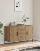 vidaXL Сайдборд дъб артизан 100x36x60 см инженерно дърво