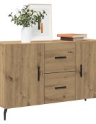 vidaXL Сайдборд дъб артизан 100x36x60 см инженерно дърво
