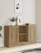 vidaXL Сайдборд дъб артизан 120x305x70 см инженерно дърво
