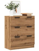 vidaXL Сайдборд дъб артизан 60x30x70 см инженерно дърво