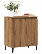 vidaXL Сайдборд дъб артизан 60x35x70 см инженерно дърво