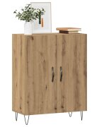 vidaXL Сайдборд дъб артизан 695x34x90 см инженерно дърво