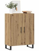 vidaXL Сайдборд дъб артизан 695x34x90 см инженерно дърво