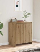 vidaXL Сайдборд дъб артизан 70x41x75 см инженерно дърво