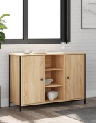 vidaXL Сайдборд дъб сонома 100x35x70 см инженерно дърво