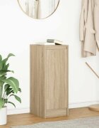 vidaXL Сайдборд дъб сонома 295x34x76 см инженерно дърво