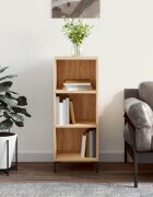 vidaXL Сайдборд Дъб сонома 345x325x90 см инженерно дърво