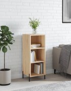 vidaXL Сайдборд Дъб сонома 345x325x90 см инженерно дърво