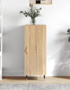 vidaXL Сайдборд дъб сонома 345x34x90 см инженерно дърво