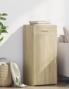 vidaXL Сайдборд дъб сонома 40x425x93 см инженерно дърво