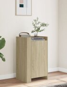 vidaXL Сайдборд дъб сонома 45x35x75 см инженерно дърво