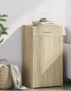 vidaXL Сайдборд дъб сонома 50x425x93 см инженерно дърво