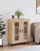 vidaXL Сайдборд дъб сонома 695x34x90 см инженерно дърво
