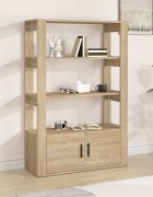 vidaXL Сайдборд дъб сонома 80x30x1195 см инженерно дърво