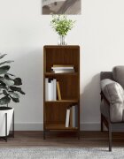 vidaXL Сайдборд Кафяв дъб 345x325x90 см инженерно дърво