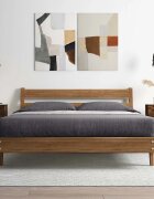 vidaXL Сайдборд опушен дъб 30x30x70 см инженерно дърво