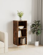 vidaXL Сайдборд опушен дъб 345x325x90 см инженерно дърво