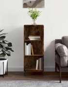 vidaXL Сайдборд опушен дъб 345x325x90 см инженерно дърво