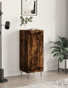 vidaXL Сайдборд опушен дъб 345x34x90 см инженерно дърво