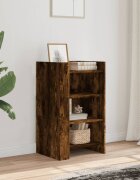 vidaXL Сайдборд опушен дъб 45x35x75 см инженерно дърво