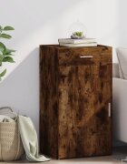 vidaXL Сайдборд опушен дъб 50x425x93 см инженерно дърво