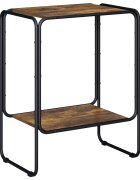 vidaXL Сайдборд Опушен дъб 60 x 38 x 75 cm Инженерна дървесина