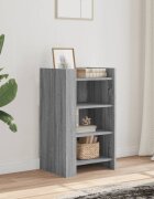 vidaXL Сайдборд сив сонома 45x35x75 см инженерно дърво