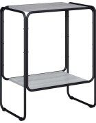 vidaXL Сайдборд Сив Сонома 60 x 38 x 75 cm Инженерна дървесина