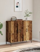 vidaXL Сайдборд старо дърво 90x34x80 см инженерно дърво