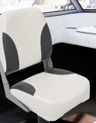 vidaXL Седалка за лодка с фиксираща лента сгъваема 41x36x48 см