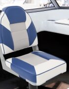vidaXL Седалка за лодка с висока облегалка сгъваема 39x43x58 см