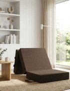 vidaXL Сгъваем диван легло 75 x 67 x 45 см Таупе